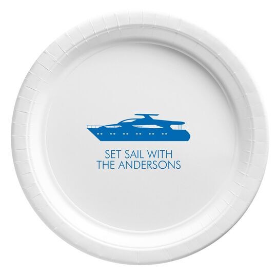 Large Yacht Paper Plates